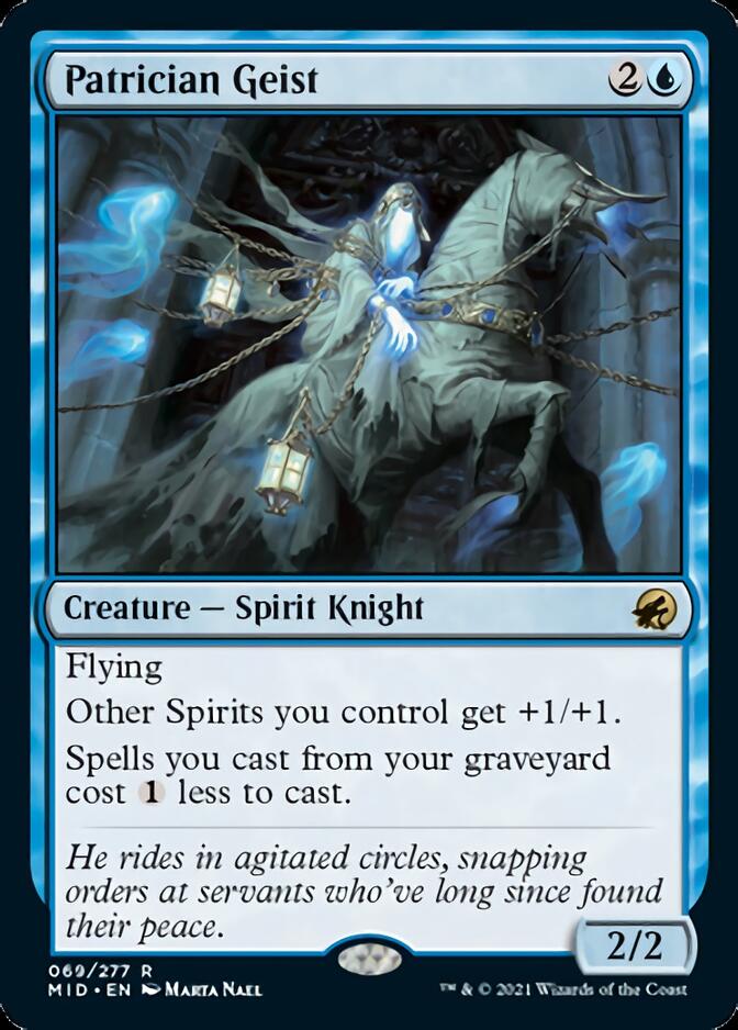 Patrician Geist [Innistrad: Midnight Hunt] | Boutique FDB TCG
