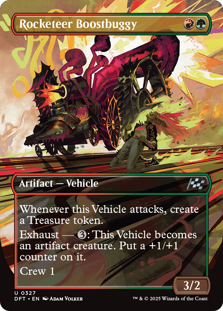Rocketeer Boostbuggy (Borderless) [Aetherdrift] | Boutique FDB TCG