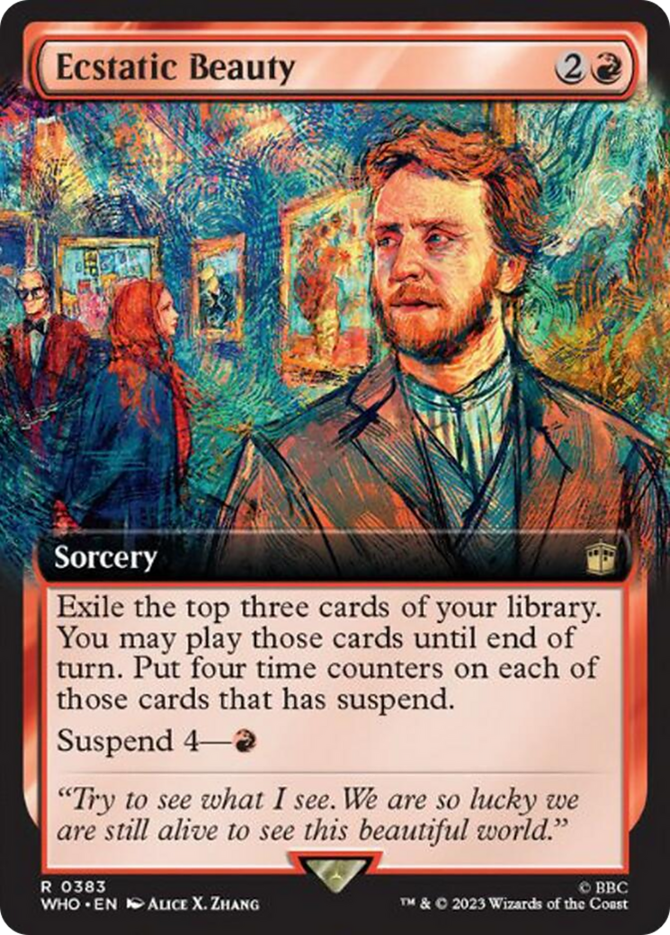 Ecstatic Beauty (Extended Art) [Doctor Who] | Boutique FDB TCG