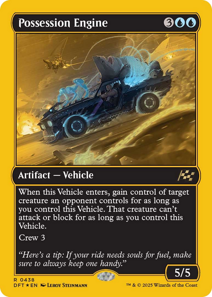 Possession Engine (First-Place Foil) [Aetherdrift] | Boutique FDB TCG
