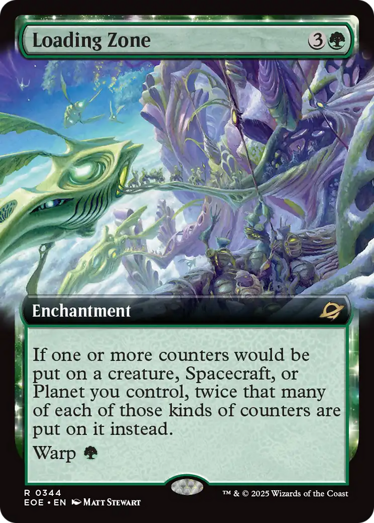 Loading Zone (Extended Art) [Edge of Eternities] | Boutique FDB TCG
