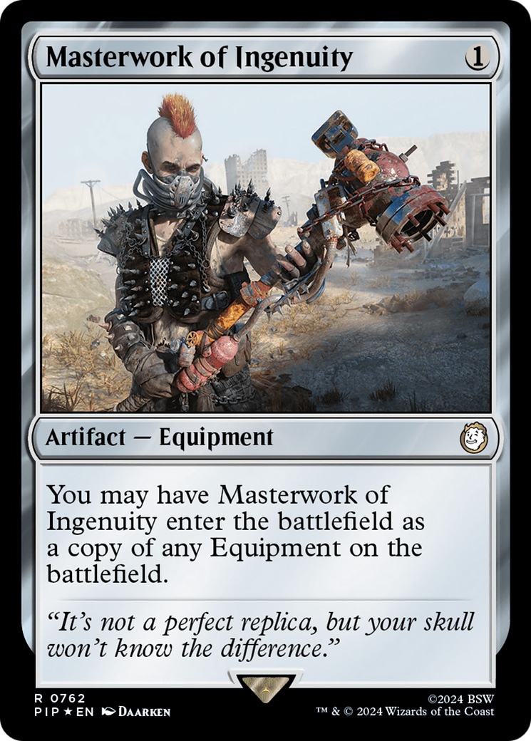 Masterwork of Ingenuity (Surge Foil) [Fallout] | Boutique FDB TCG