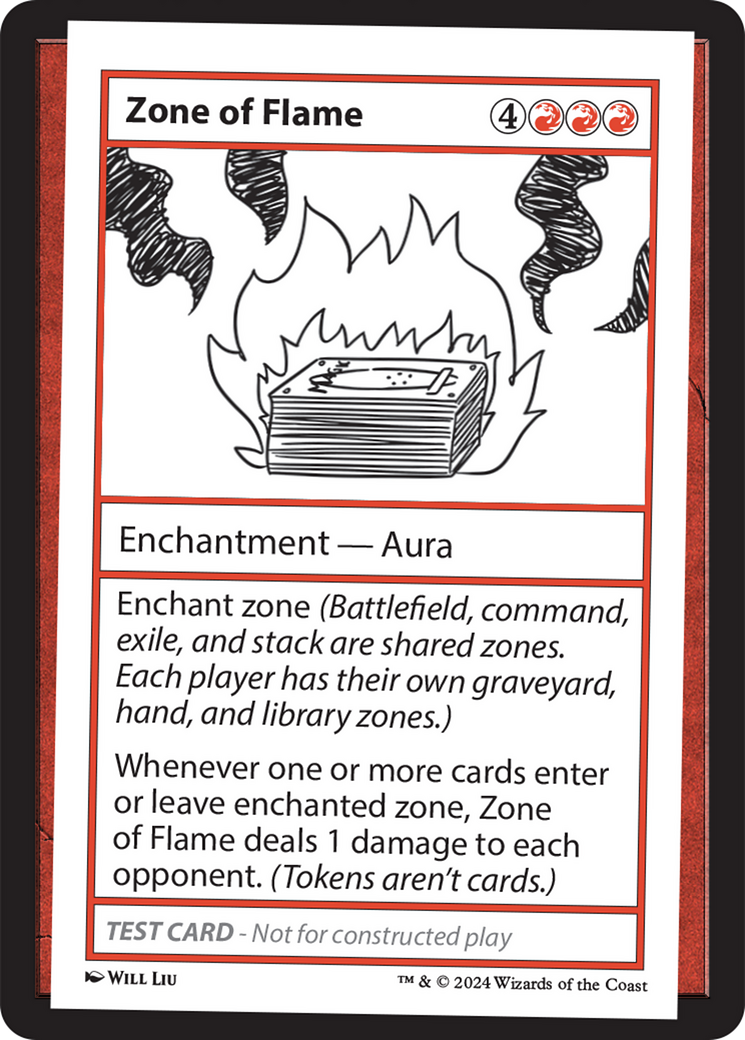 Zone of Flame [Mystery Booster 2 Playtest Cards] | Boutique FDB TCG