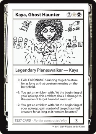 Kaya, Ghost Haunter (2021 Edition) [Mystery Booster Playtest Cards] | Boutique FDB TCG