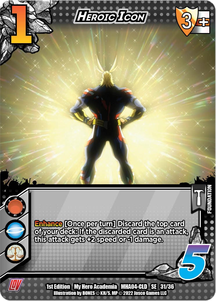 Heroic Icon [League of Villains] | Boutique FDB TCG