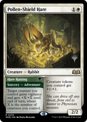 Pollen-Shield Hare // Hare Raising (Promo Pack) [Wilds of Eldraine Promos] | Boutique FDB TCG