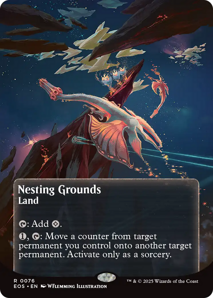 Nesting Grounds (0076) (Borderless) [Edge of Eternities: Stellar Sights] | Boutique FDB TCG