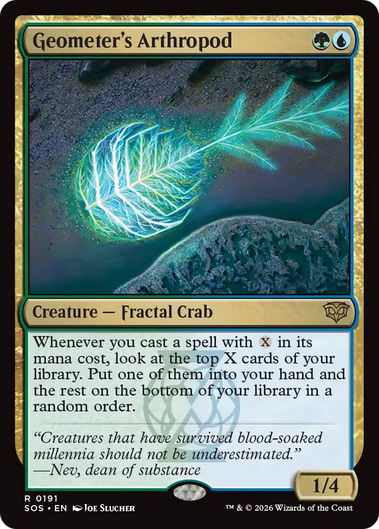 Geometer's Arthropod [Secrets of Strixhaven] | Boutique FDB TCG