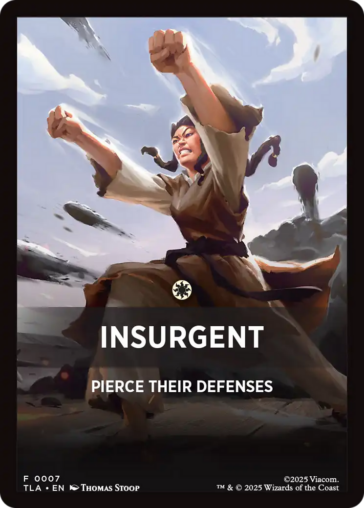 Insurgent Theme Card [Avatar: The Last Airbender Tokens] | Boutique FDB TCG