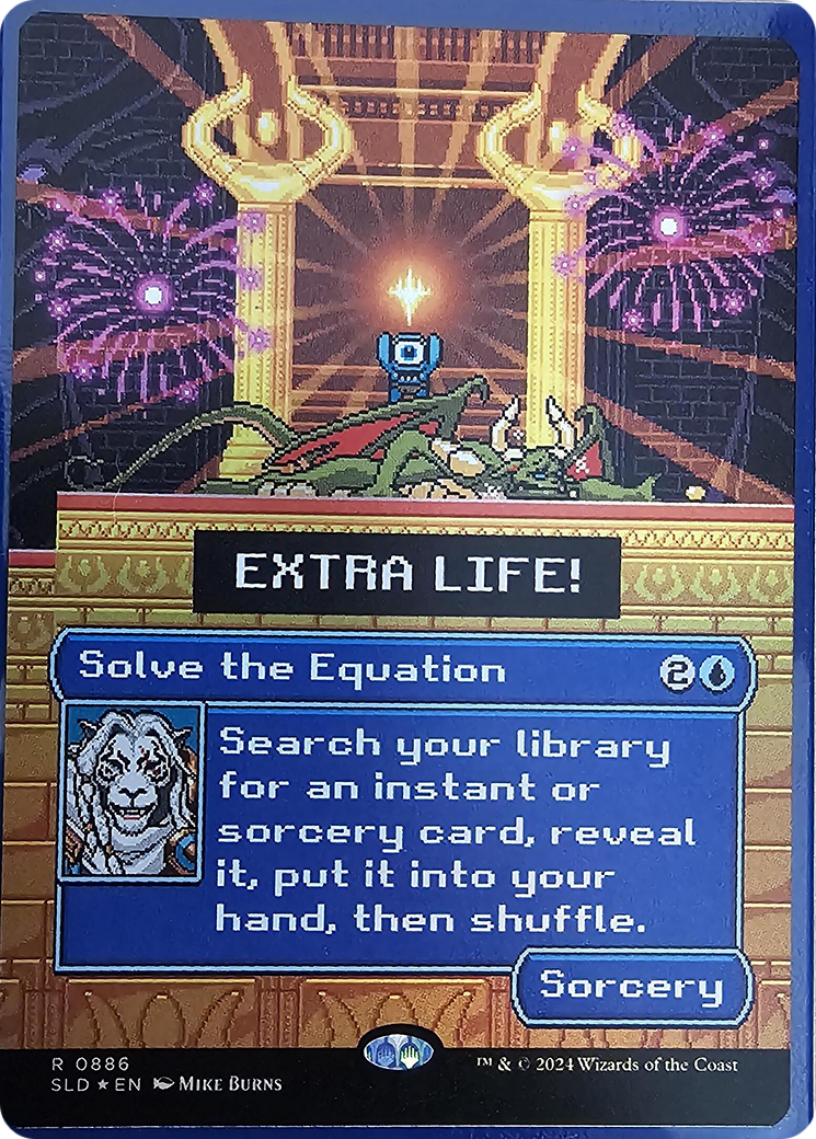 Solve the Equation (0886) (Rainbow Foil) [Secret Lair Drop Series] | Boutique FDB TCG