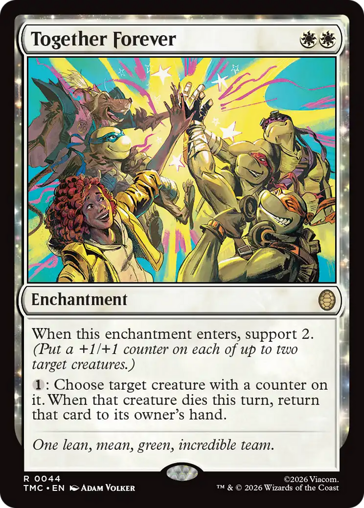 Together Forever [Teenage Mutant Ninja Turtles Commander] | Boutique FDB TCG