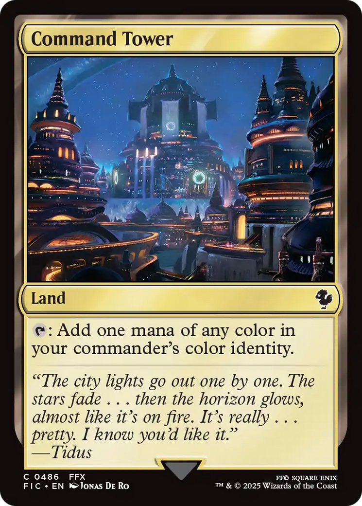 Command Tower (0486) [FINAL FANTASY Commander] | Boutique FDB TCG