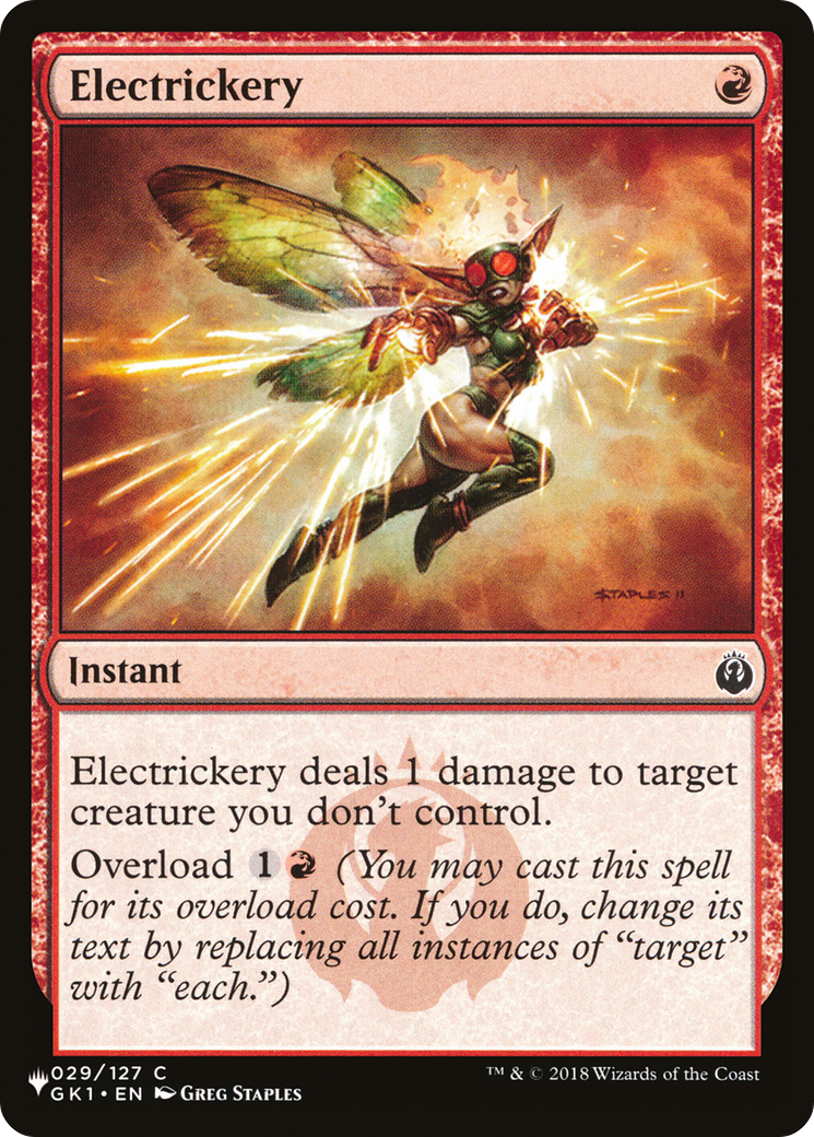 Electrickery [The List] | Boutique FDB TCG
