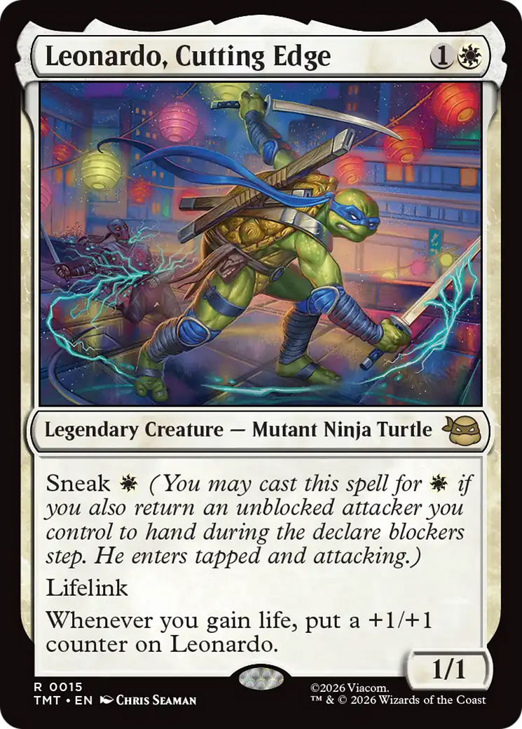 Leonardo, Cutting Edge [Teenage Mutant Ninja Turtles] | Boutique FDB TCG