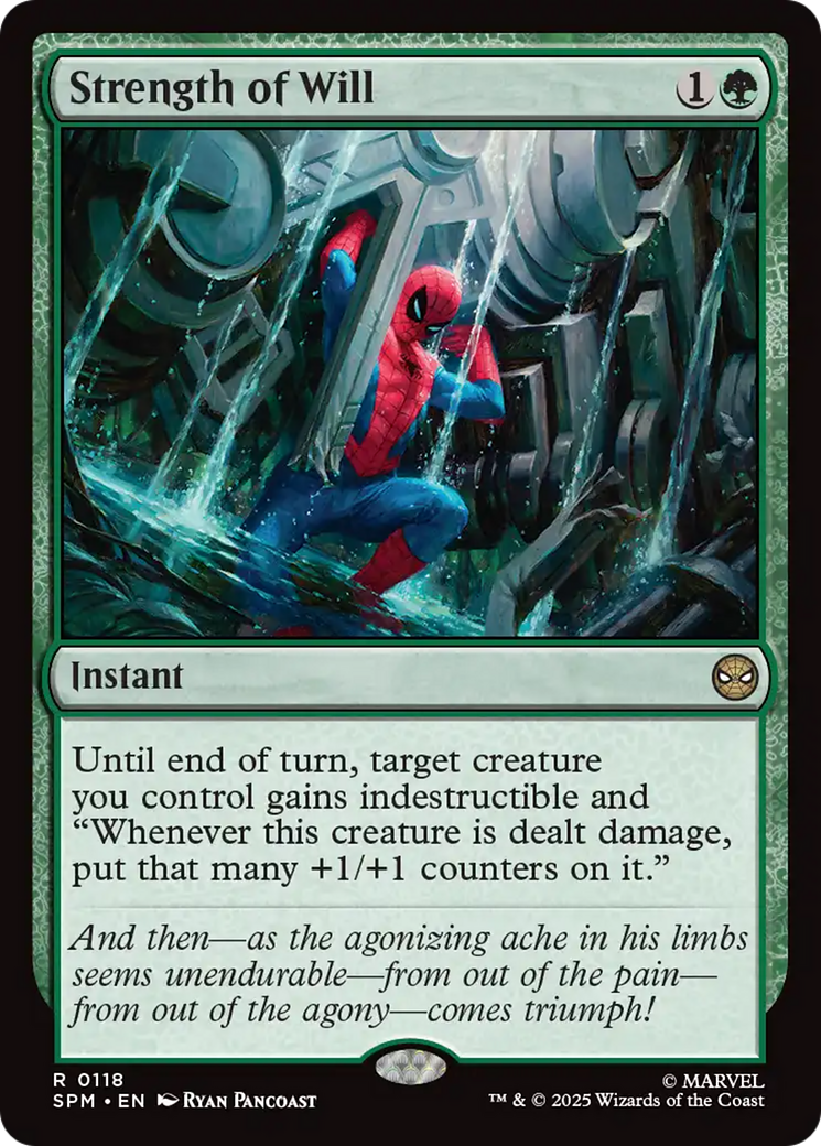 Strength of Will [Marvel's Spider-Man] | Boutique FDB TCG