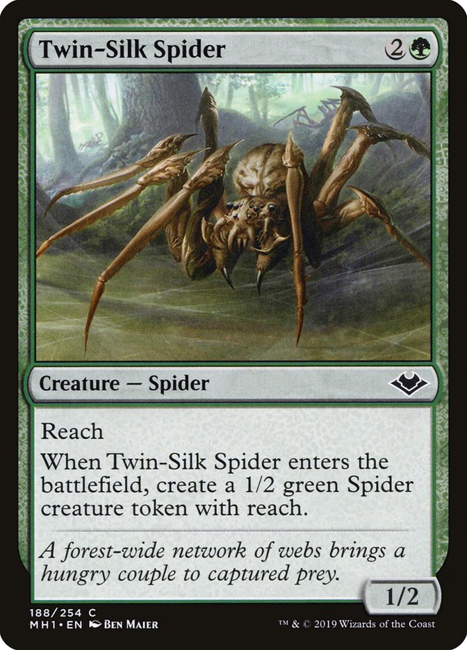 Twin-Silk Spider [Modern Horizons] | Boutique FDB TCG