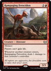 Rampaging Ferocidon [Duskmourn: House of Horror Commander] | Boutique FDB TCG