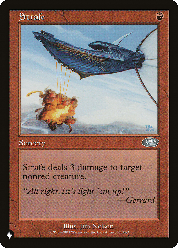 Strafe [The List Reprints] | Boutique FDB TCG