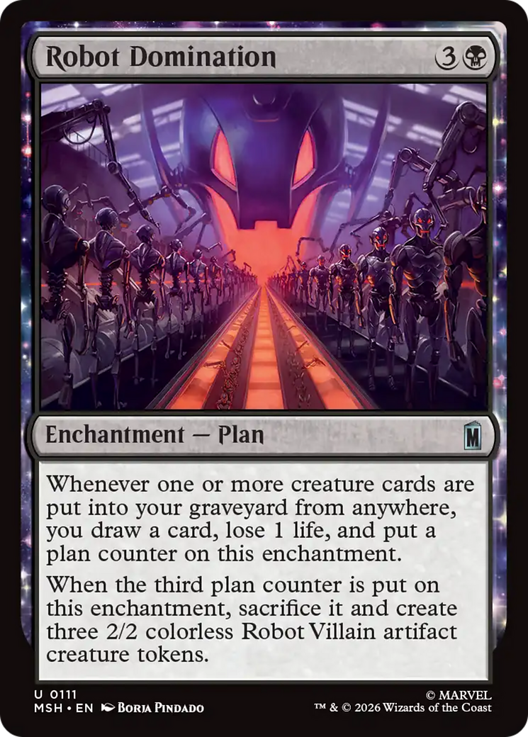Robot Domination [Marvel Super Heroes] | Boutique FDB TCG