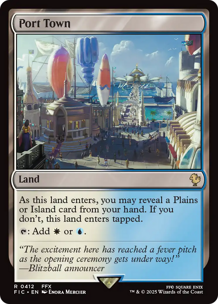 Port Town [FINAL FANTASY Commander] | Boutique FDB TCG