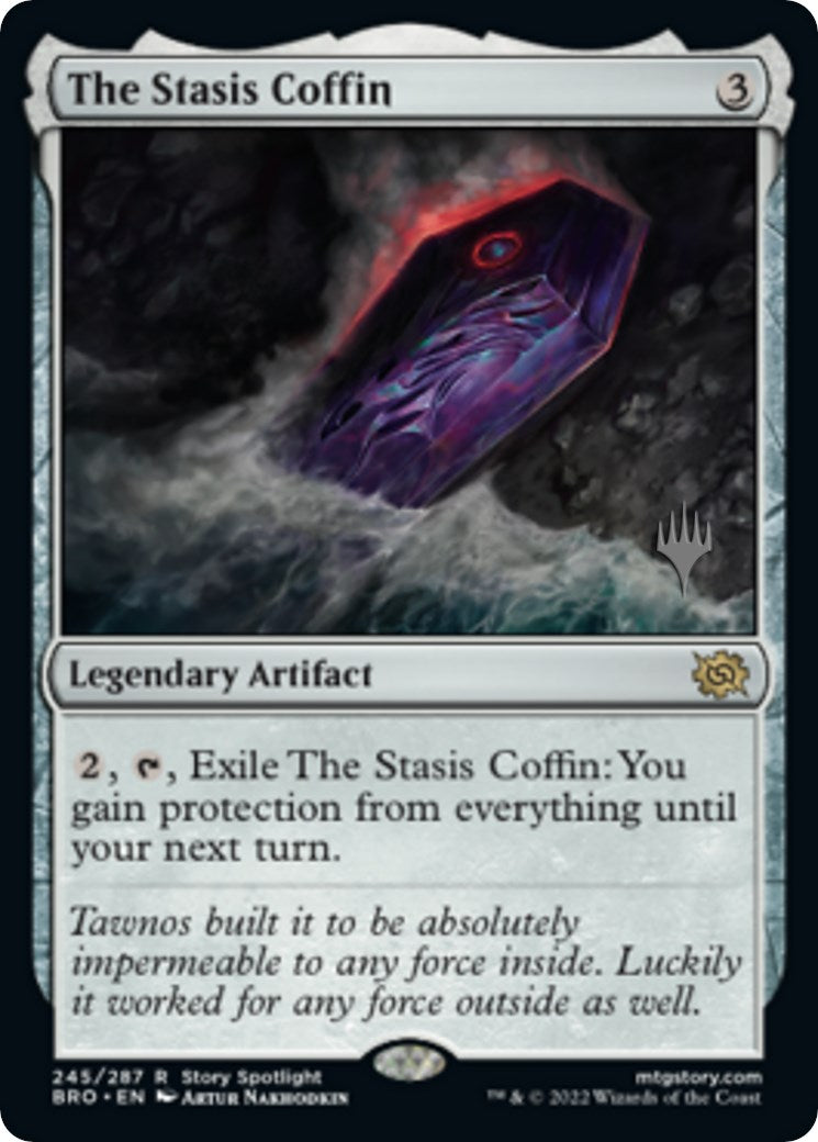 The Stasis Coffin (Promo Pack) [The Brothers' War Promos] | Boutique FDB TCG