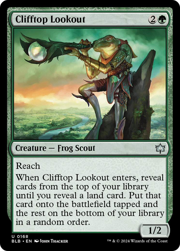 Clifftop Lookout [Bloomburrow] | Boutique FDB TCG