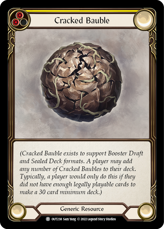 Cracked Bauble [OUT238] (Outsiders) | Boutique FDB TCG