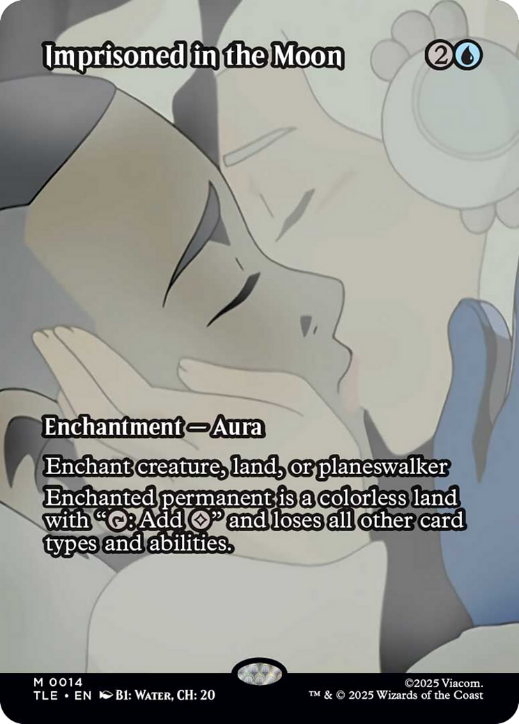 Imprisoned in the Moon (Borderless) [Avatar: The Last Airbender: Eternal-Legal] | Boutique FDB TCG