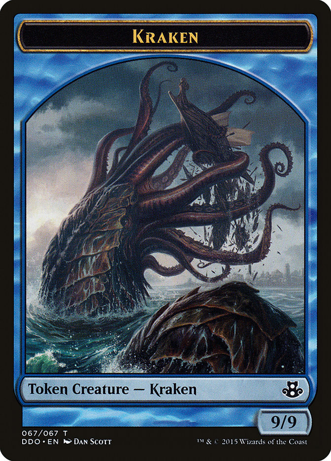 Kraken Token [Duel Decks: Elspeth vs. Kiora] | Boutique FDB TCG