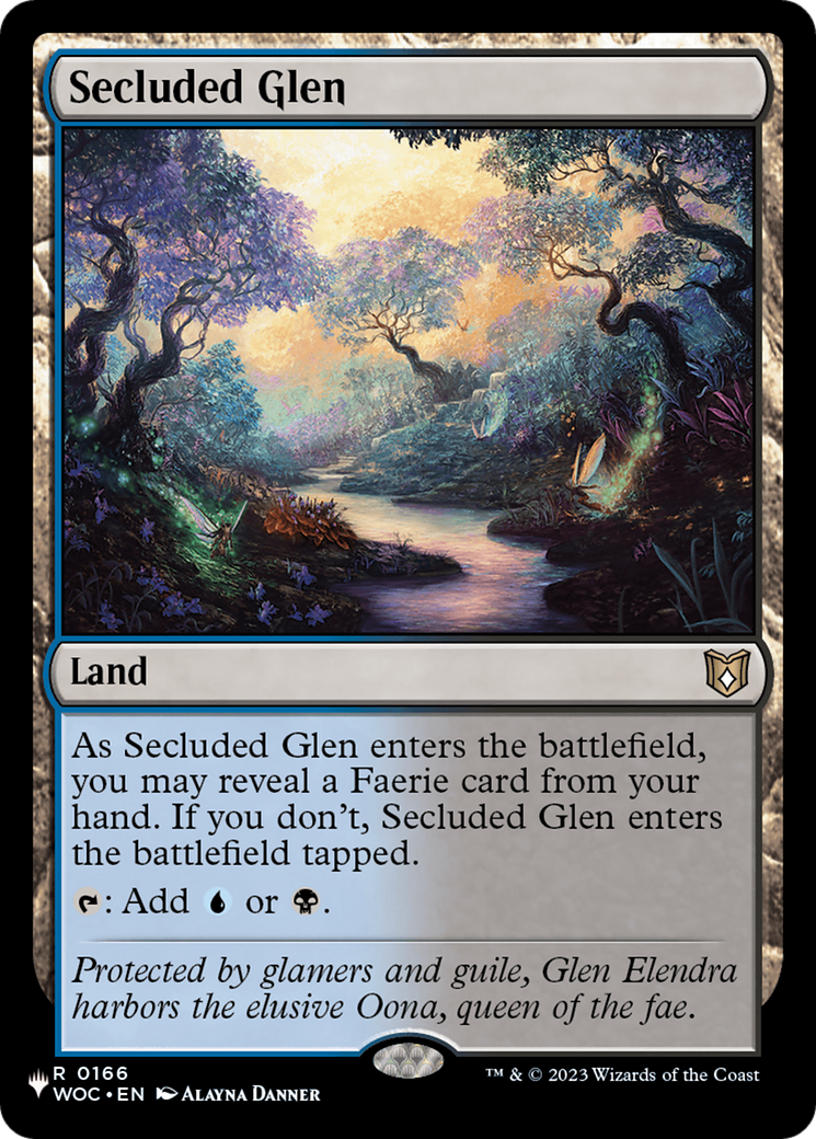 Secluded Glen (WOC) [The List] | Boutique FDB TCG