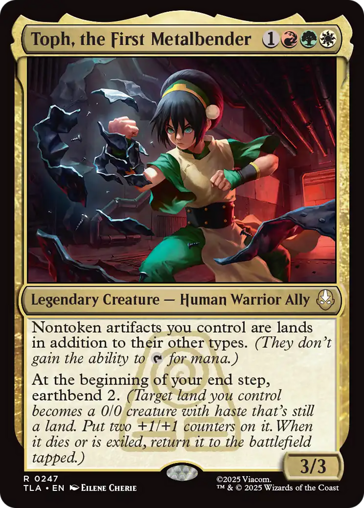 Toph, the First Metalbender [Avatar: The Last Airbender] | Boutique FDB TCG