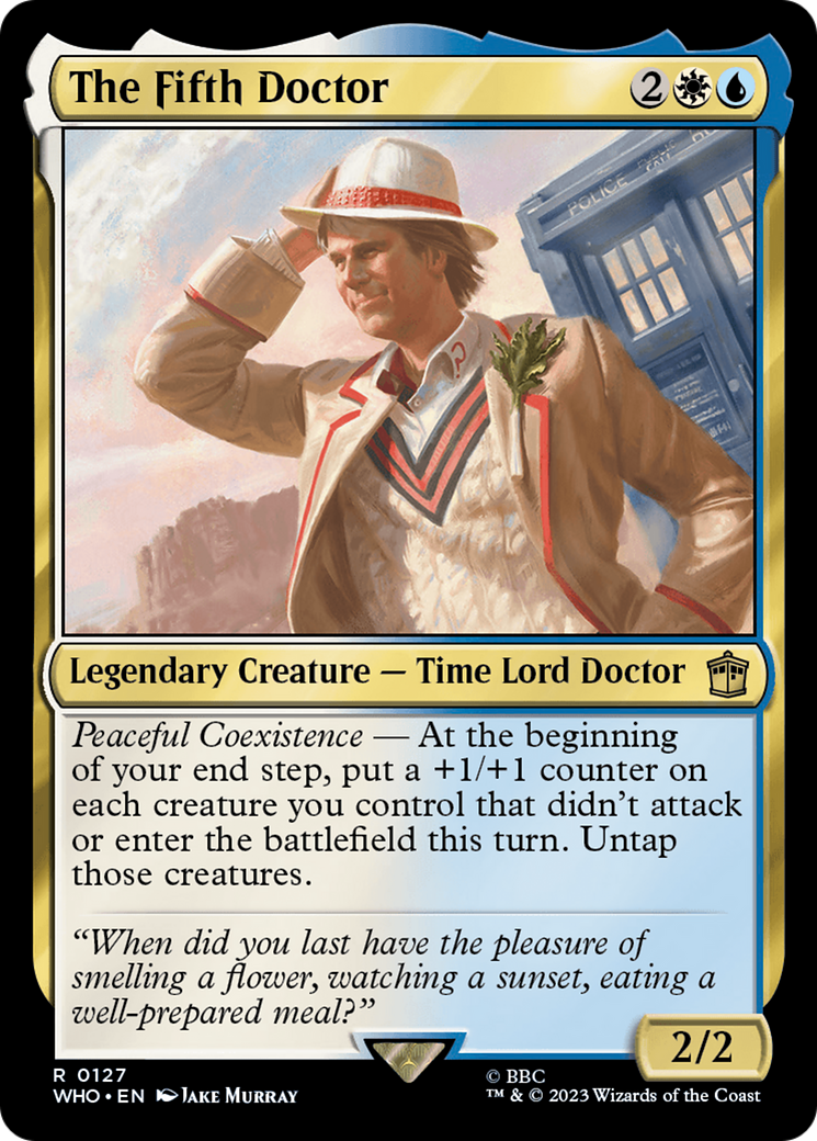 The Fifth Doctor [Doctor Who] | Boutique FDB TCG