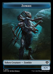 Human Soldier // Zombie (0013) Double-Sided Token [Commander Masters Tokens] | Boutique FDB TCG