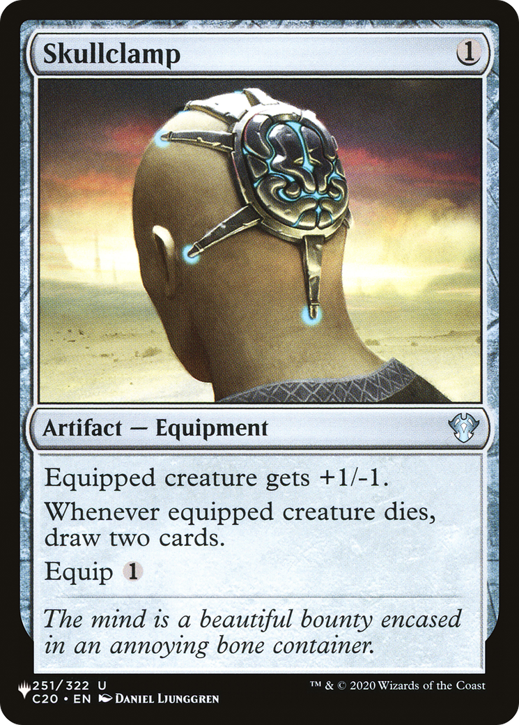 Skullclamp (C20) [The List] | Boutique FDB TCG