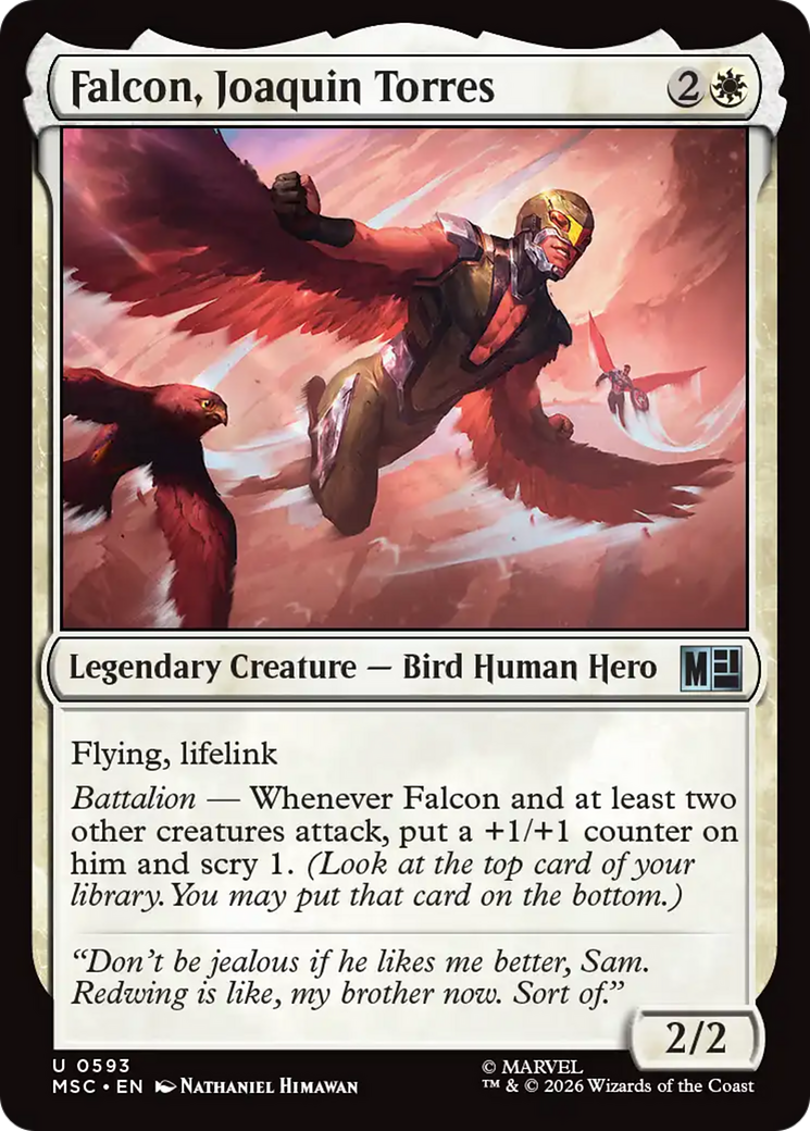 Falcon, Joaquin Torres [Marvel Super Heroes Commander] | Boutique FDB TCG
