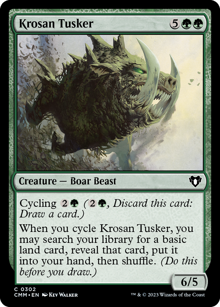 Krosan Tusker [Commander Masters] | Boutique FDB TCG