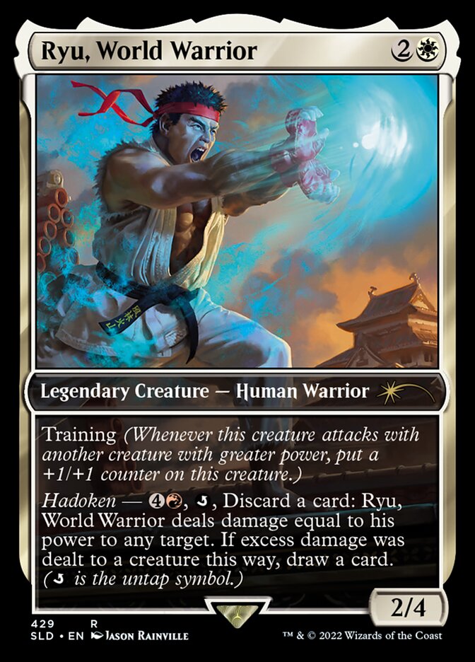 Ryu, World Warrior [Secret Lair Drop Series] | Boutique FDB TCG