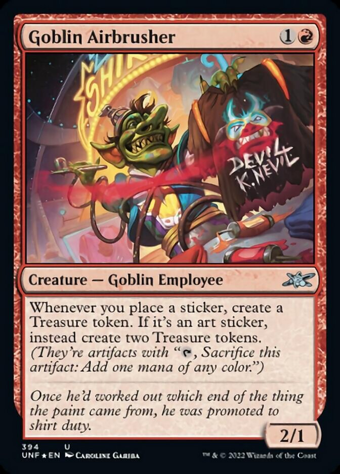 Goblin Airbrusher (Galaxy Foil) [Unfinity] | Boutique FDB TCG