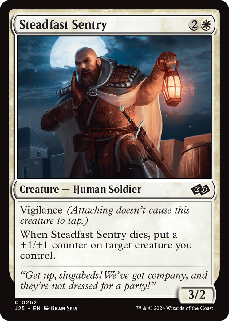 Steadfast Sentry [Foundations Jumpstart] | Boutique FDB TCG