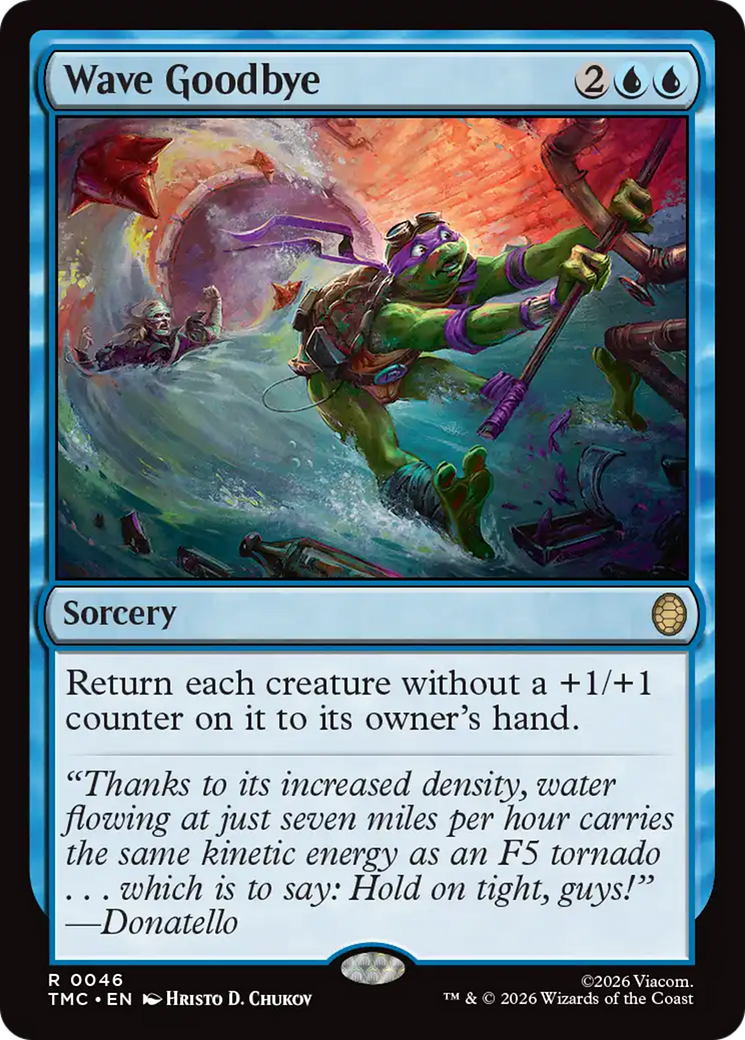 Wave Goodbye [Teenage Mutant Ninja Turtles Commander] | Boutique FDB TCG