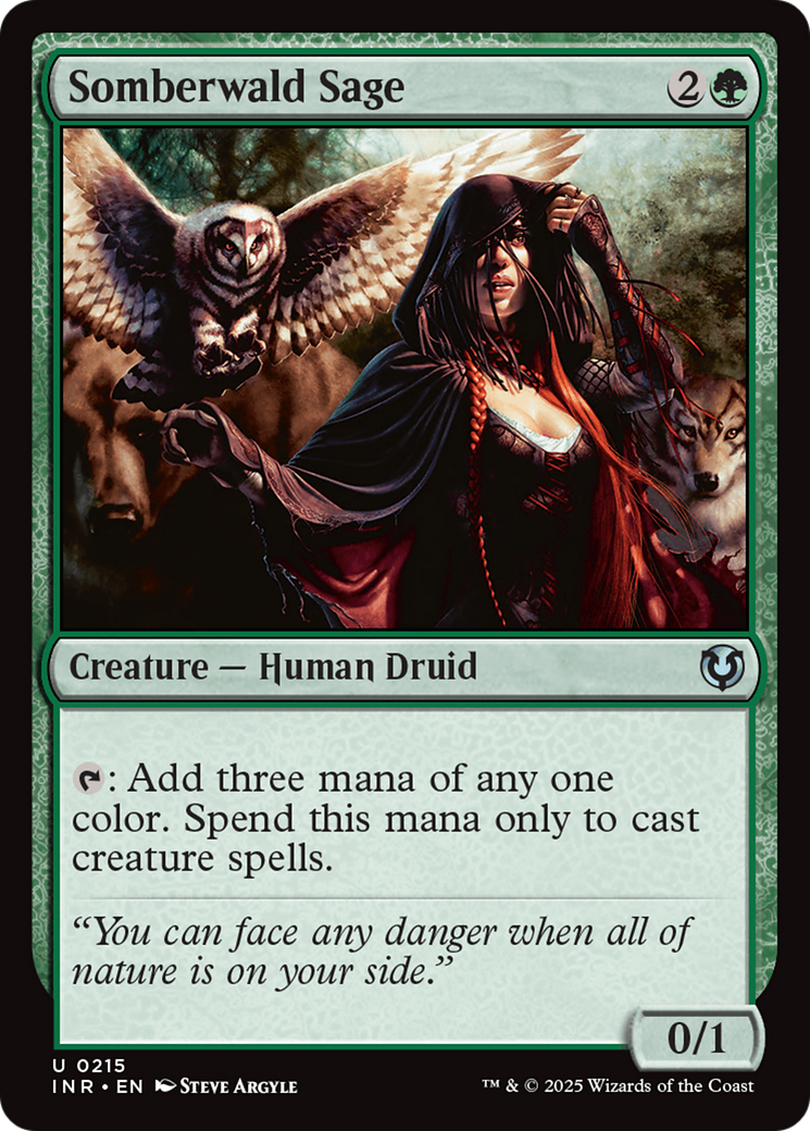 Somberwald Sage [Innistrad Remastered] | Boutique FDB TCG