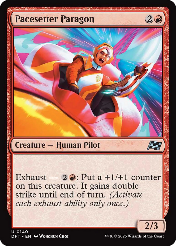 Pacesetter Paragon [Aetherdrift] | Boutique FDB TCG