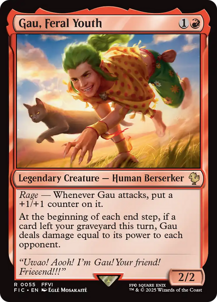 Gau, Feral Youth [FINAL FANTASY Commander] | Boutique FDB TCG