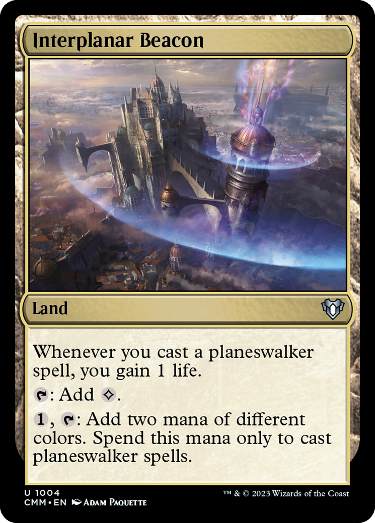Interplanar Beacon [Commander Masters] | Boutique FDB TCG