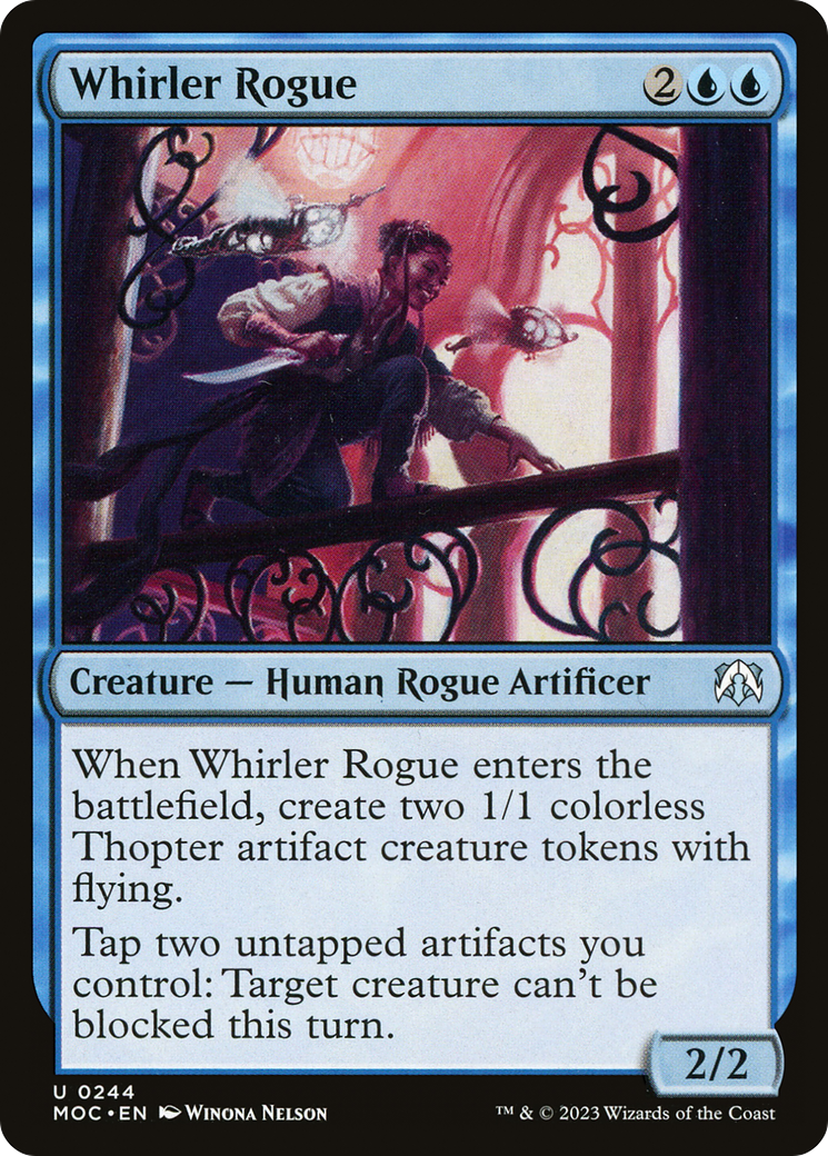 Whirler Rogue [March of the Machine Commander] | Boutique FDB TCG