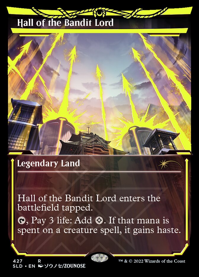 Hall of the Bandit Lord (Neon Ink Yellow) [Secret Lair Drop Series] | Boutique FDB TCG