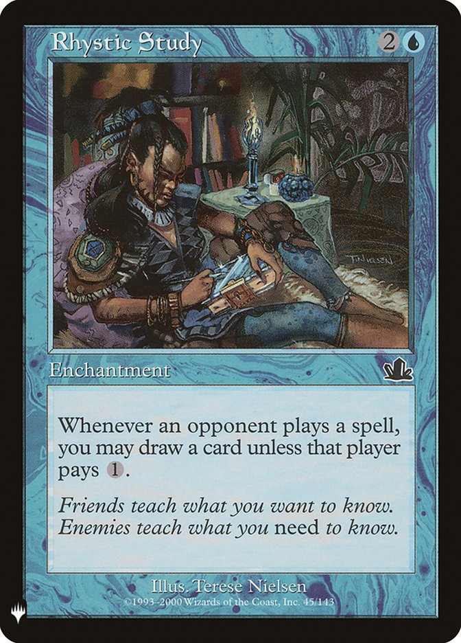 Rhystic Study [Mystery Booster] | Boutique FDB TCG