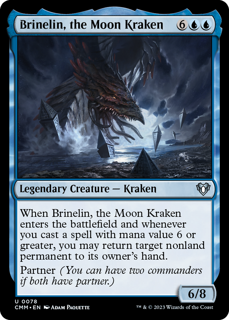 Brinelin, the Moon Kraken [Commander Masters] | Boutique FDB TCG