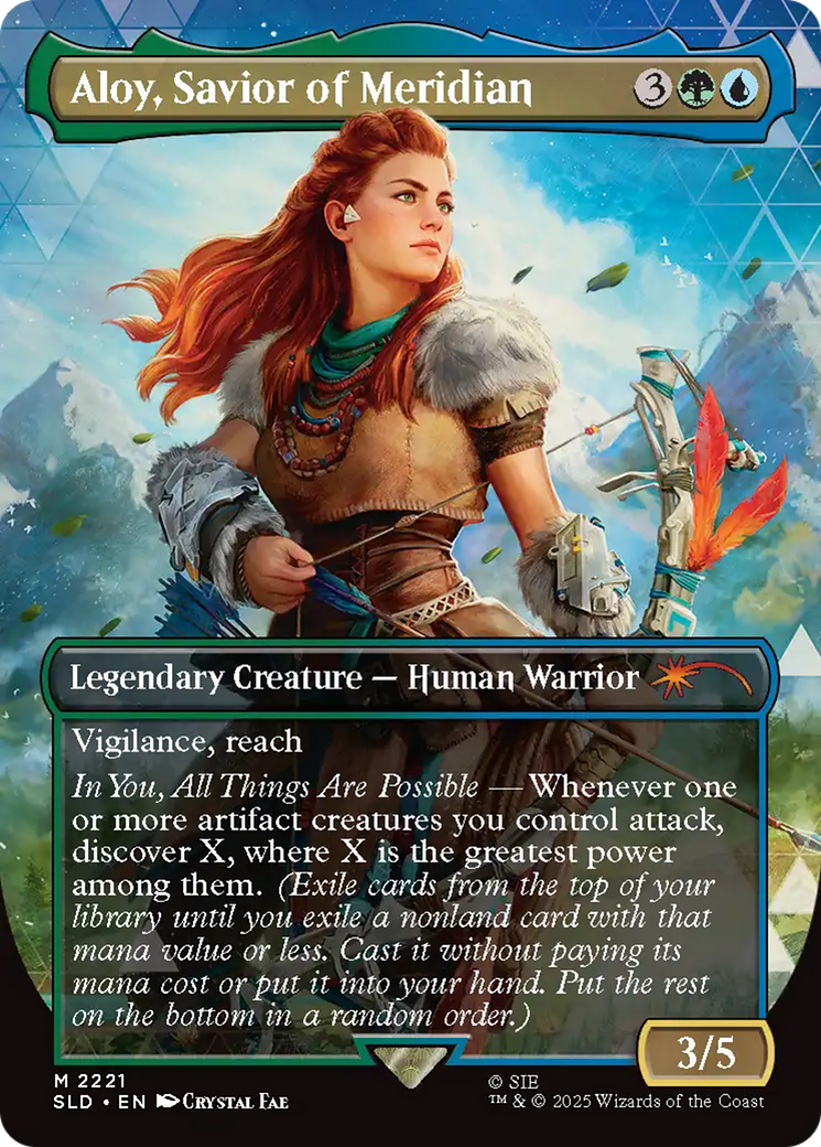Aloy, Savior of Meridian [Secret Lair Drop Series] | Boutique FDB TCG