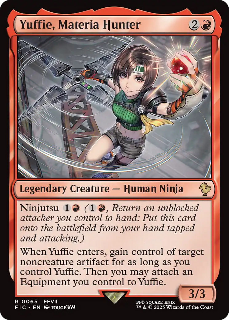 Yuffie, Materia Hunter [FINAL FANTASY Commander] | Boutique FDB TCG